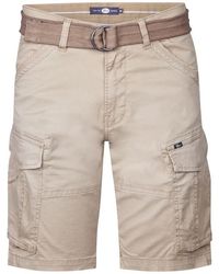 Petrol Industries - Bermudas – Knielange Shorts im Cargostil - Lyst