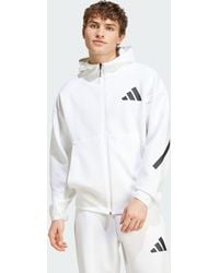 adidas - Kapuzensweatshirt M Z.N.E. FZ - Lyst