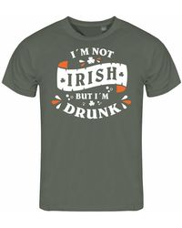 deinshirt - Print- T-Shirt not Irish but im drunk Funshirt mit Motiv - Lyst