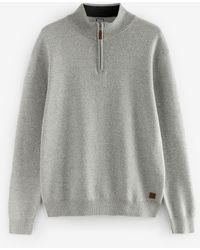 Next - Regular Fit Premium-Troyer aus 100 % Baumwolle (1-tlg) - Lyst