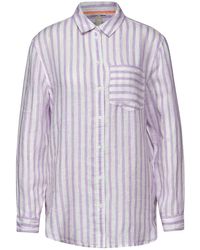 Street One - Blusenshirt LS_Striped casual shirtcollar - Lyst
