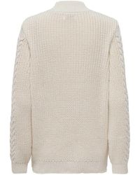 ONLY - Longpullover ONLNORA LIFE LS CABLE HIGHNECK CC K - Lyst