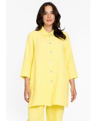 Yoek - Blusentop Bluse Große Größen - Lyst