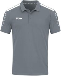 JAKÒ - Poloshirt Polo Power steingrau - Lyst