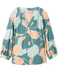 Tom Tailor - Blusentop feminine print blouse - Lyst