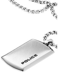 Police Kette mit Anhänger »PURITY, PJ24920PSS-01« - Mehrfarbig