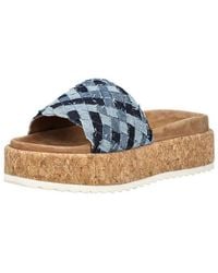 Lazamani - Pantoletten Leder Pantolette - Lyst