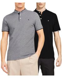 Jack & Jones - Poloshirt (Set) Basic Shirt in Unifarben im Doppelpack - Lyst