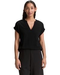Tom Tailor - Kurzarmbluse im Loose Fit - Lyst