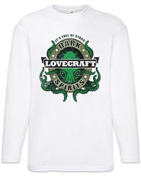 Urban Backwoods - Langarmshirt Dark Lovecraft Langarm T-Shirt Cthulhu Call Horror Arkham H. P. (1-tlg) - Lyst