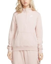 Nike - Sweater Sportswear Club Fleece Half-Zip - Lyst