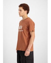 Alpha Industries - T-Shirt Basic Bl T-Shirt - Lyst