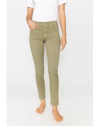 ANGELS - Slim-fit- Jeans Skinny in Coloured Denim mit Label-Applikationen - Lyst
