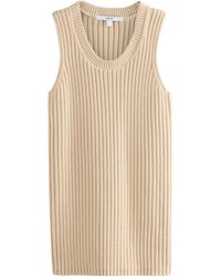 Next - Trägertop Geripptes Tanktop mit Rundhalsausschnitt (1-tlg) - Lyst