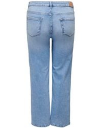 Only Carmakoma - Regular-fit-Jeans CARWILLY HW WIDE DNM TAI006 NOOS - Lyst