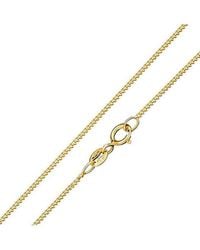 Firetti - Panzerkette Schmuck Geschenk 333 Oder 585 Collierkette 0,8 Mm Breit, Made - Lyst