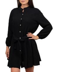 Reichstadt - Sommerkleid Musselin 25RSW075 Black One Size - Lyst