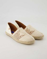 Verbenas - Carmen Crichet Lino Paris Espadrille Obermaterial: Textil - Lyst