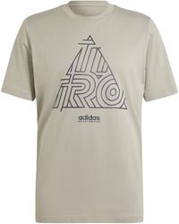 adidas - T-Shirt M SS TIRO TEE SILPEB - Lyst