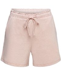 Esprit - Schlafhose Jersey-Shorts mit elastischem Bund - Lyst