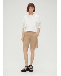 S.oliver - Shorts Regular: Bermuda im Chino-Style - Lyst