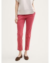 Tom Tailor - Stoffhose Slim Chino Hose mit Gürtel - Lyst