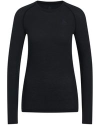 Odlo - Langarmshirt Base Layer Wool PW 140 Seamless 112261 - Lyst