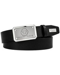 Philipp Plein - Ledergürtel Hexagon - Lyst