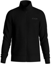 Joop! - Sweatjacke Leisure Zip Front Jacket mit Markenschriftzug auf linker Brust - Lyst