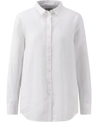 Fynch-Hatton - Blusentop BLOUSE LINEN SOLID - Lyst