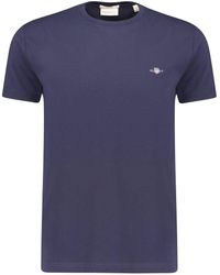 GANT - T-Shirt Slim Fit - Lyst