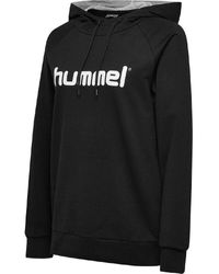 Hummel - Sweatshirt Go Cotton Logo Hoodie Woman - Lyst