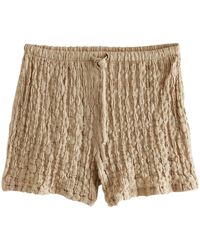 Next - Strukturierte Shorts mit Tunnelzug (1-tlg) - Lyst