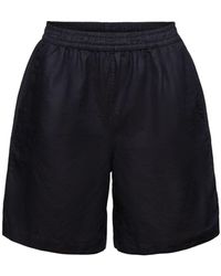 Esprit - Pull-on-Shorts aus Baumwolle-Leinen-Mix (1-tlg) - Lyst
