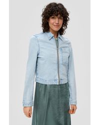 S.oliver - Funktionsjacke Jeansjacke mit Hemdkragen - Lyst