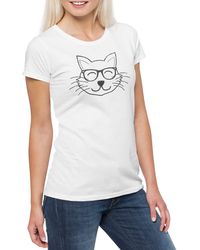 Urban Backwoods - Print- Nerd T-Shirt Fun Cat Katze Kitty Love Liebe Geek Freak - Lyst