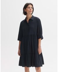 Opus - Hemdblusenkleid WOTELI A-Linie aus Viskose Mix - Lyst