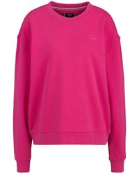 19V69 Italia by Versace - Sweatshirt SINJA mit Logo-Details, schlichter Look - Lyst