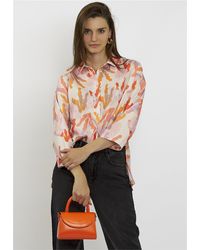 FRESHLIONS - Klassische Bluse (1-tlg) mit elegantem Kentkragen - Lyst