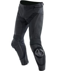 DAINESE - Motorradhose Delta 4 perforierte Motorrad Lederhose Knieschleifer ,Knieprotektoren enthalten - Lyst