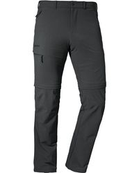 Schoeffel - Trekkinghose Pants Koper1 Zip Off ASPHALT - Lyst