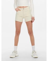 ONLY - ONLBLUSH MID SK DNM SHORTS NOOS - Lyst