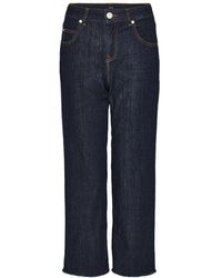 Opus - Gerade Jeans Momito rinsed blue - Lyst