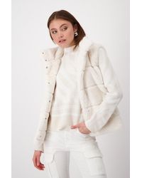 Monari - Outdoorjacke Weste, sandshell - Lyst