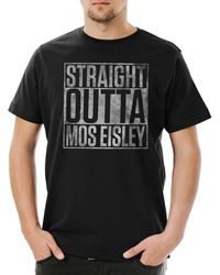Urban Backwoods - Print- Straight Outta Mos Eisley T-Shirt Star Fun Luke Han Sykwalker - Lyst