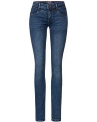 Street One - Regular-fit-Jeans Style QR Jane.mw.blue - Lyst