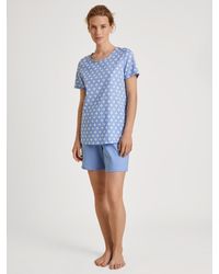CALIDA - T-Shirt DAMEN Pyjama kurz - Lyst