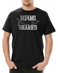 Urban Backwoods - Print- Miami Sharks T-Shirt On Any Given Football Team Sunday Kult An - Lyst