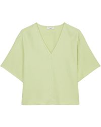Marc O' Polo - Klassische Bluse T-shirt blouse, short sleeve - Lyst
