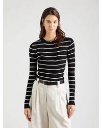 Pieces - Rundhalspullover PCCRISTA (1-tlg) Plain/ohne Details - Lyst